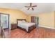 Main bedroom with ensuite bathroom and private access at 5572 Myakka Ave, Intercession City, FL 33848