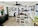 Open concept dining area with kitchen view at 631 Callahan St, Winter Park, FL 32789