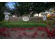 Community entrance sign with landscaping at 8513 Bay Hill Blvd, Orlando, FL 32819