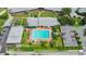 Community lap pool and surrounding area at 8513 Bay Hill Blvd, Orlando, FL 32819