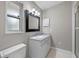 Clean bathroom with vanity, toilet and shower at 958 Dunraven Dr, Winter Park, FL 32792