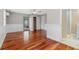 Hardwood floor bedroom with access to the backyard at 958 Dunraven Dr, Winter Park, FL 32792