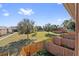 View from balcony showing the complex and green space at 120 Georgetown Dr, Casselberry, FL 32707
