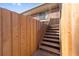 Wooden stairs leading to building entrance at 120 Georgetown Dr, Casselberry, FL 32707