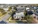 Property is shown from an aerial view, situated in a quiet neighborhood at 13871 Briand Ave, Orlando, FL 32827