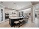 Open concept kitchen featuring a large island and breakfast area at 13871 Briand Ave, Orlando, FL 32827