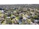 Aerial view of a residential neighborhood near a body of water at 1593 Compass Ct, Kissimmee, FL 34744