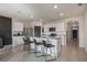 Modern kitchen with stainless steel appliances and granite countertops at 2128 Silver Brook Way, Davenport, FL 33837