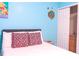 Bedroom with Finding Nemo theme, featuring a queen bed at 227 Verona Ave, Davenport, FL 33897