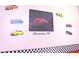 Cars-themed bedroom wall with framed print and decals at 227 Verona Ave, Davenport, FL 33897