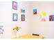 Bright dining area with wall art and simple decor at 227 Verona Ave, Davenport, FL 33897