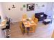 Bright dining area with table and chairs, adjacent to kitchen at 227 Verona Ave, Davenport, FL 33897