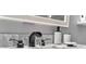 Modern bathroom sink with sleek black faucet and marble countertop at 2659 Dinville St, Kissimmee, FL 34747