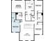 Upstairs floorplan with an owner's suite, 3 additional bedrooms, and 2 baths at 2678 Great Heron Ave, Saint Cloud, FL 34773