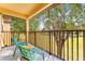 Private balcony with treetop views at 2735 Calabria N Ave, Davenport, FL 33897