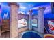 Themed bedroom with castle bunk beds and whimsical decor at 2735 Calabria N Ave, Davenport, FL 33897