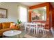 Bright dining area with white table and chairs at 2735 Calabria N Ave, Davenport, FL 33897