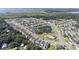Aerial view of the house and neighborhood, showing location and community amenities at 2775 Red Horse Dr, Kissimmee, FL 34744