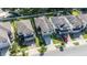 Aerial view of homes with solar panels at 2775 Red Horse Dr, Kissimmee, FL 34744