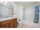 Clean bathroom with a tub shower combo at 2775 Red Horse Dr, Kissimmee, FL 34744