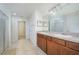 Bathroom boasts double sinks and a shower at 2775 Red Horse Dr, Kissimmee, FL 34744