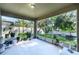 Spacious screened patio with backyard access at 2775 Red Horse Dr, Kissimmee, FL 34744