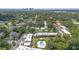 Aerial view of community featuring a pool, lush landscaping, and convenient location at 3104 Harrison Ave # B9, Orlando, FL 32804