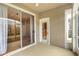 Relaxing screened porch with access to the backyard and living area at 3237 River Branch, Kissimmee, FL 34741