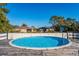 Inviting above ground pool with surrounding deck at 1715 Concert Rd, Deltona, FL 32738