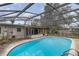 Relaxing screened pool with a large deck at 3107 S Park Ave, Sanford, FL 32773