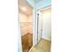 Walk-in closet with installed shelving and neutral carpet at 3333 Wauseon Dr, St Cloud, FL 34772