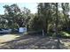 Backyard with small shed and wooded area at 3362 Janet St, Apopka, FL 32712