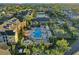 Community pool and surrounding amenities at 3593 Conroy Rd # 413, Orlando, FL 32839