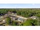 Aerial view of house and surrounding area at 3650 Se 140Th Pl, Summerfield, FL 34491