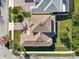 Bird's-eye view of a house showing roofline and landscaping at 7202 Chelsea Harbour Dr, Orlando, FL 32829