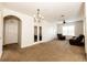 Spacious living room with carpeted floor at 1351 Venezia Ct # 304, Davenport, FL 33896