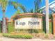 Kings Pointe community entrance sign at 142 Winghurst Blvd, Orlando, FL 32828