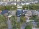 Aerial view of house and neighborhood at 1449 Ashdown Ct, Sanford, FL 32771