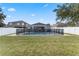 Private fenced-in pool and backyard at 1449 Ashdown Ct, Sanford, FL 32771