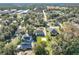 Aerial view showing the property's location and surrounding neighborhood at 1480 Battle St, Oviedo, FL 32765