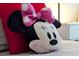 Minnie Mouse themed pillow on a bed at 1552 Carey Palm Cir, Kissimmee, FL 34747