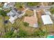 Aerial view of property and surrounding homes at 1630 Smithfield E Cir, Lakeland, FL 33801