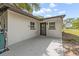 Private back patio with concrete flooring at 1638 Frances Dr, Apopka, FL 32703