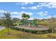 Community playground with slides and climbing equipment at 17608 Sailfin Dr, Orlando, FL 32820