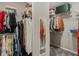 Spacious walk-in closet with ample shelving and hanging space at 17608 Sailfin Dr, Orlando, FL 32820