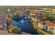 Aerial view of condo community by a lake at 2705 Maitland Crossing Way # 5-107, Orlando, FL 32810