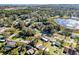 Aerial view showing house near water at 280 E Constance Rd, Debary, FL 32713