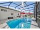 Beautiful screened pool with plenty of sunshine at 2950 Sonata Ct, Saint Cloud, FL 34772