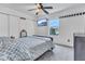 Bedroom with a queen bed and a TV at 2988 Stillwater Dr, Kissimmee, FL 34743