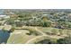 Aerial view of golf course and neighborhood at 3513 Pinetree Rd, Orlando, FL 32804